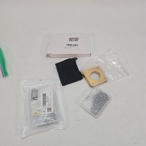 Hotop 30 Pcs 1 1/8'' Metal Bird House Opening Bird House Guard Hole Protector